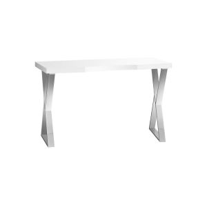 MOMO 04-SL Nageltisch Manikürtisch Studiotisch Kosmetiktisch für Maniküre Profi (Silber)