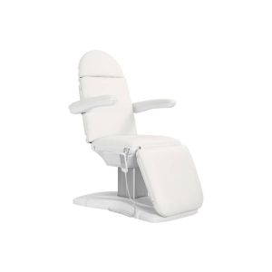 Poltrona cosmetica elettrica Sillon Eclipse 4 attuatori bianca
