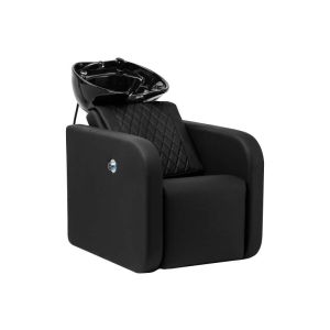 Unité de lavage coiffure Sylvia noire avec massage dos Gabbiano