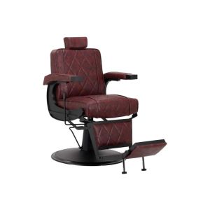 Cadeira de barbeiro Hair System BM88066B hidráulica reclinável elegante