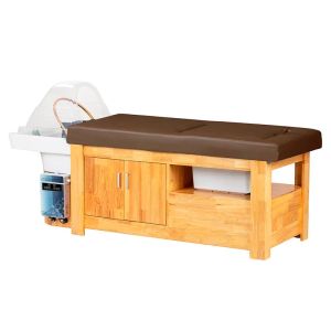 Head Spa Hair Lettino in Legno con Lavaggio Parrucchiere