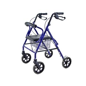 Walker kevyt ja taittuva alumiininen istuin ja jarrut