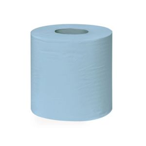 GREENSOURCE Rolinho de papel toalha azul - 2 camadas - Celulose reciclada