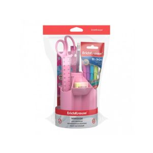 Organisateur de Bureau Mini Desk Rose Pastel par Erich Krause 53231