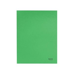Carpeta Cartón 3 Solapas A4 Riciclata Verde Leitz 39060055