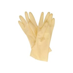 BUGA Guantes de Limpieza - Latex satinado, Talla Mediana