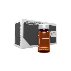 Puhalletaan hyaluronihappoa 2%, 3 ml