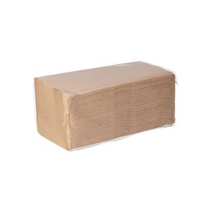 GREENSOURCE Toalha secadora nature - 2 camadas, dobrada em V - Celulose reciclada
