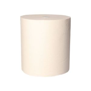 GREENSOURCE Bobina secamanos branca - 1 camada - Celulose virgem - Sistema de autocorte