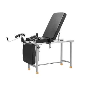 Mesa de exame ginecológico com 3 seções