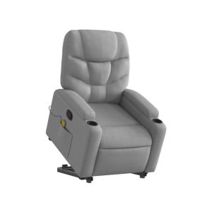 Poltrona Alzapersona Massaggi Reclinabile Tessuto M4