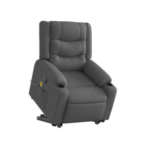 Poltrona Alzapersona Massaggi Reclinabile Tessuto M12