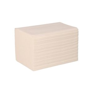 GREENSOURCE Servilleta 21x17cm, 2 capas, plegado en Zig-Zag, blanca
