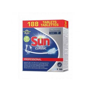 SUN PRO FORMULA Tablets Classic - Detergente concentrado en pastilla, de altas prestaciones