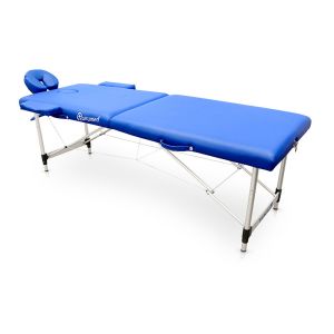 Składany stół do masażu BASIC 180 x 60 cm aluminiowy