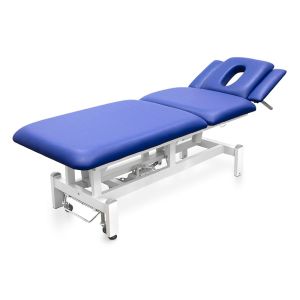 Elektryczny stół do masażu 3-segmentowy z podłokietnikami