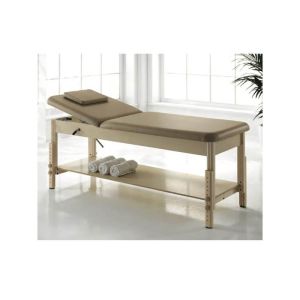 Lettino In Legno Regolabile In Altezza Per Estetista Massaggio Forniture Per Centro Estetico Foro Viso Porta Rotolo Feng Shui