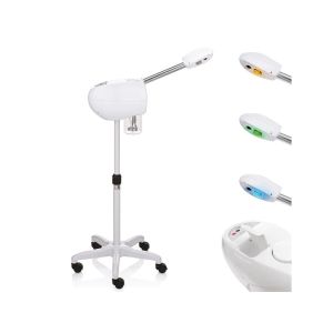 Vaporizzatore Viso ad Ozono con Cromoterapia Professionale 750 Watt
