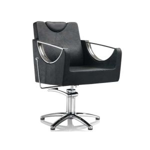 Sedia Parrucchiere Reclinabile con Poggiatesta Estraibile Hair Crown