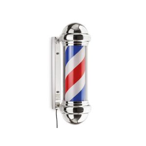 Barber Pole Esterno Insegna Barbiere Luminosa h 72 cm