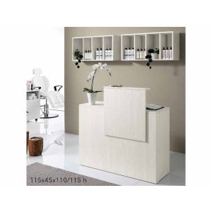 Banco Cassa Reception Larice Bianco Per Centro Estetico Spa Benessere