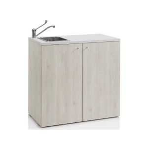 Mobile di Servizio per Centro Estetico con Lavandino e Miscelatore Acqua