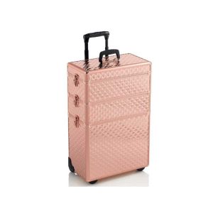 Trolley Estetista e Parrucchiere Professionale Diamond Rose Gold