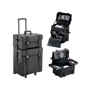Trolley Estetista Nail & Make Up Componibile 2 in 1 Leggero e Pratico