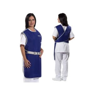 Avental de chumbo modelo 640 superlight proteção frontal Azul 23