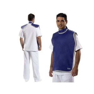 Avental com chumbo modelo 642 radiologia odontológica Azul 23