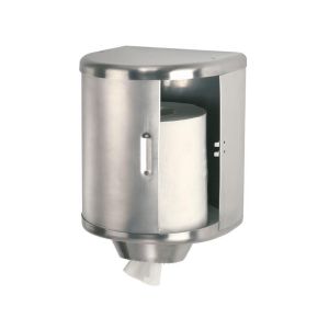 Dispenser bobina carta in acciaio inox AISI 304