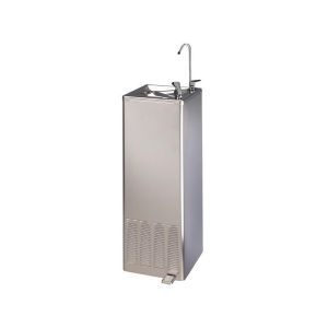 Dystrybutor wody typu fontanna, 50l/h, z odpływem i pedałem