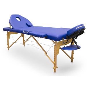 Stół do masażu PRO z oparciem Plus 186x66 cm, składany