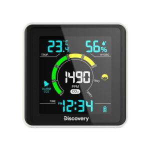Station météo Levenhuk Discovery Report WA40 avec moniteur de CO2