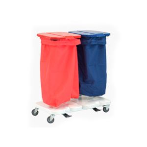 Carrello con coperchio a pedale