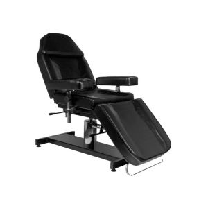 Cadeira Profissional para Tatuagem Pro Ink 210H Preta Ajustável