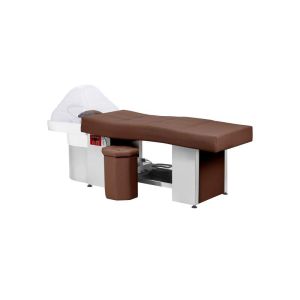 Lit Table Lave-Tête HEAD SPA 017 pour Salon de Coiffure avec Fonction Vapeur