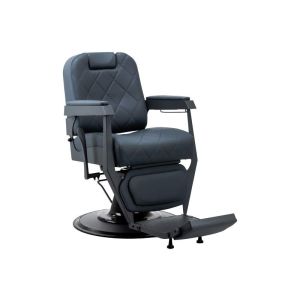 Cadeira de Barbeiro Bruno com Estrutura Grafite Gabbiano