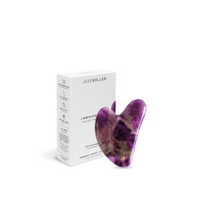 Gua Sha in Ametista per Massaggio Facciale - Pietra Naturale