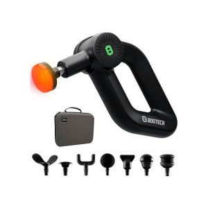 Professionelle Massagepistole BG ELITE mit APP-Steuerung, OLED-Display und 8 Aufsätzen