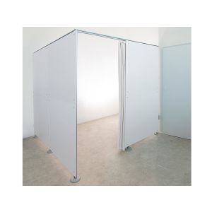 Cabine d'angle pour créer un espace privatif A, 202 x 205 x 205 cm