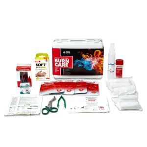 Kit de Premiers Secours Ustions Professionnel avec Gel Anti-Ustion et Accessoires