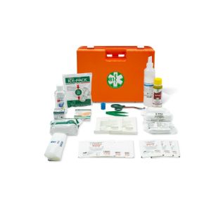 Valigetta Pronto Soccorso Safari ABS con Doppio Compartimento e Chiusura Clips