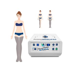 Pressotherapie Medizinische MESIS PressoMedical 6.0 FOUR4 mit 4 Luftkammern Für Therapie, Sport und Ästhetik
