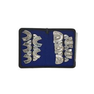 Jeu de 10 Bacs d'impression Rim Lock acier inoxydable stérilisables