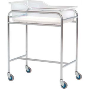 Vastasyntyneiden osaston kehto, kromiteräsrunko, kehto-osa akryyliä