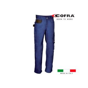 Pantalone Donna Walklander Blu Marino Nero - Cofra