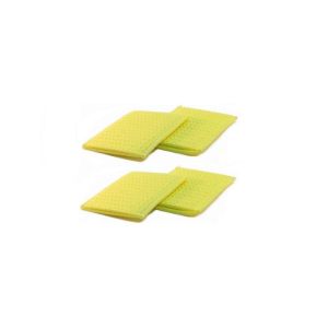 4 esponjas de bolso hidratáveis ​​porta elétrodos esponja Fiab spontex ionoforese tens eletroestimulação
