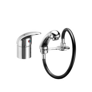 Kit Miscelatore Universale con Doccetta e Acqua Stop per Lavatesta Parrucchiere