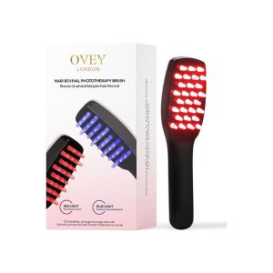 Brosse LED de Photothérapie pour la Croissance et la Fortification des Cheveux